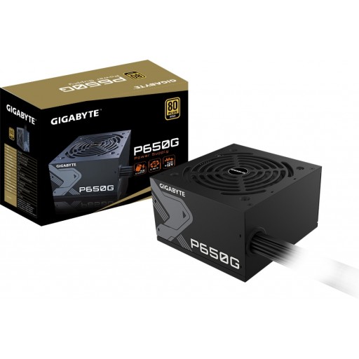 Gigabyte GP-P650G P650G 650W 80 Plus Gold Non-Modular Black Desktop Power Supply