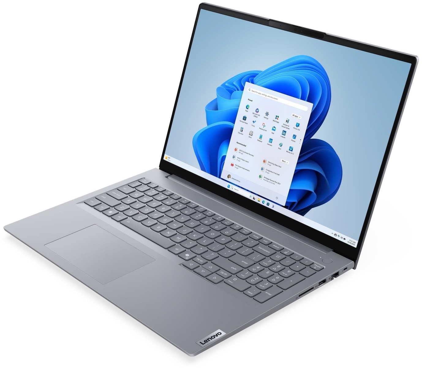 Lenovo ThinkBook 16 G9 IRL 16" WUXGA (1920 x 1200 resolution) Arctic Grey Laptop