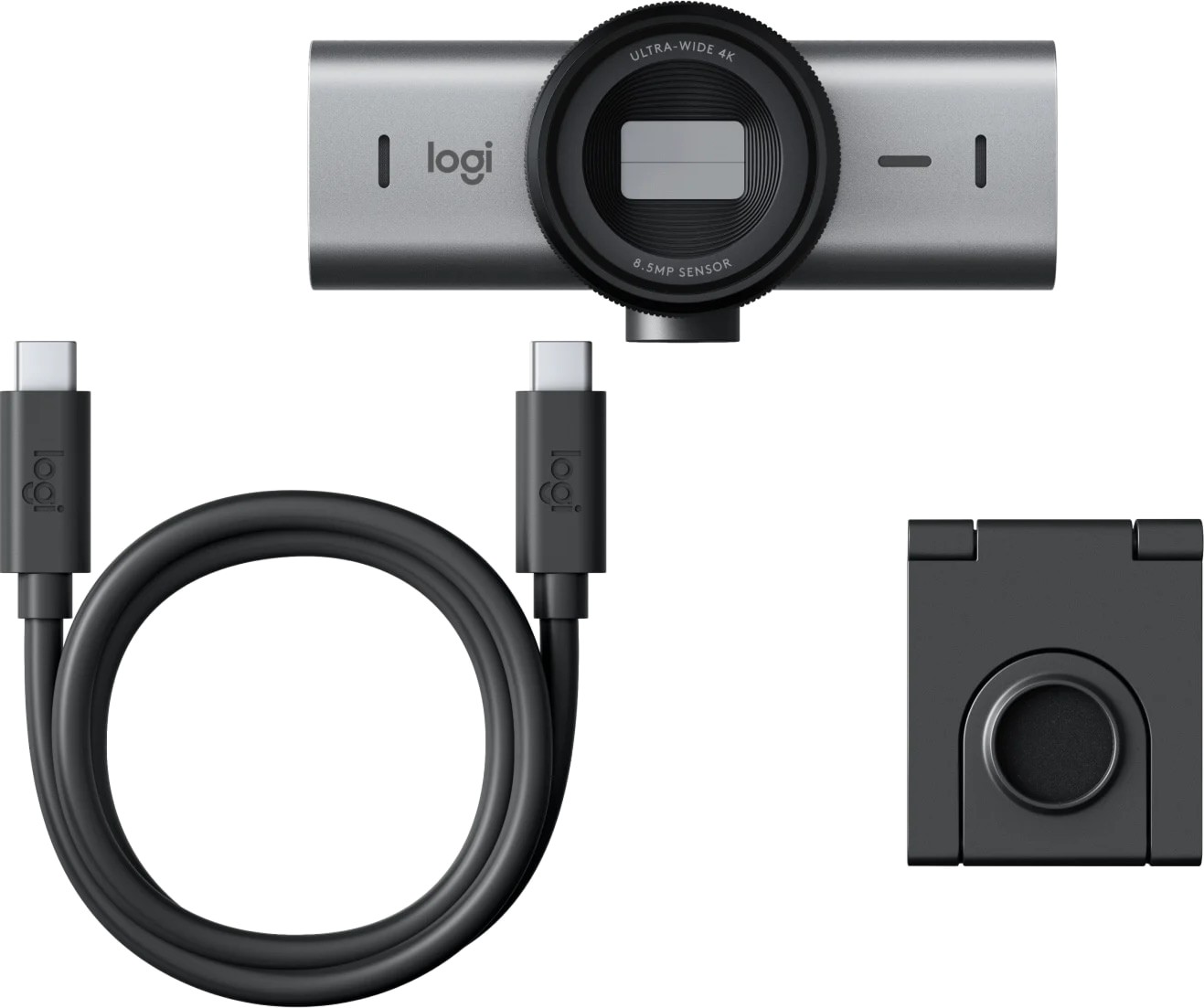 Logitech MX BRIO 8.5MP UltraHD 4K Graphite USB Type-C Webcam