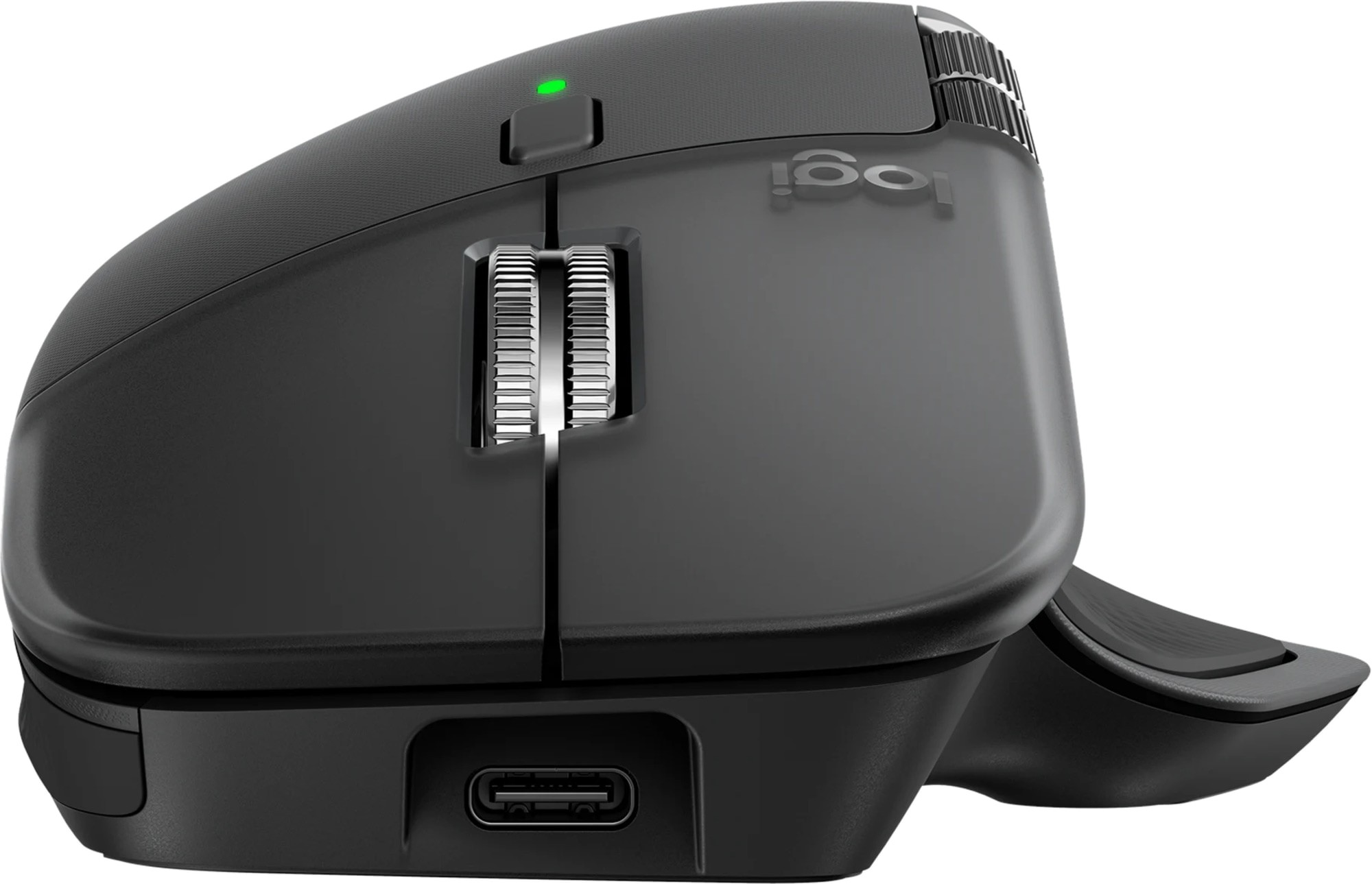 Logitech MX Master 4 8000 DPI Darkfield Haptic Graphite Wireless Mouse