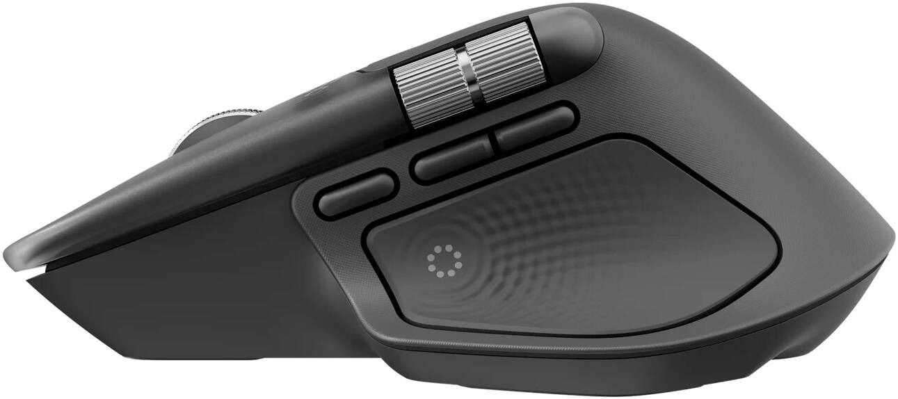 Logitech MX Master 4 8000 DPI Darkfield Haptic Graphite Wireless Mouse