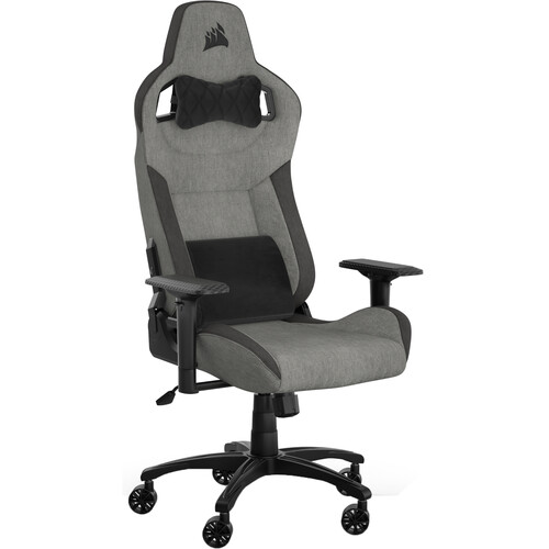CORSAIR T3 RUSH Fabric Gaming Chair (Gray/Charcoal)