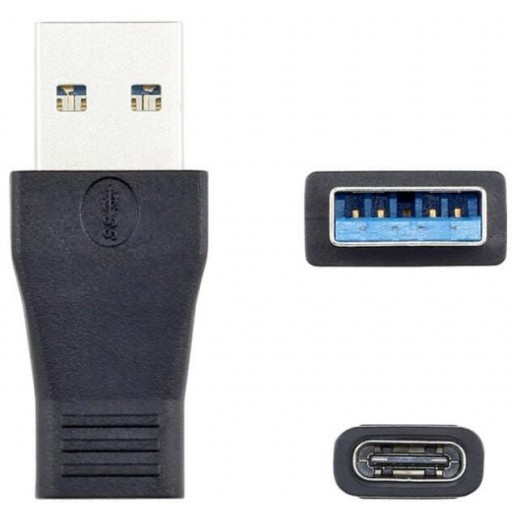 RCT ADP-U3MCF USB 3.0 Type-C Female to USB Type-A Male Adapter
