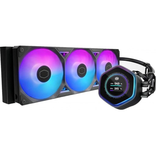 Cooler Master MasterLiquid Atmos II LCD 360mm Black All-In-One Liquid CPU Cooler