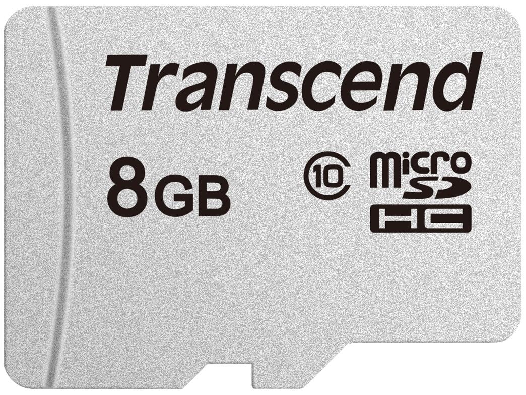 Transcend 300S 8GB MicroSD Memory Card
