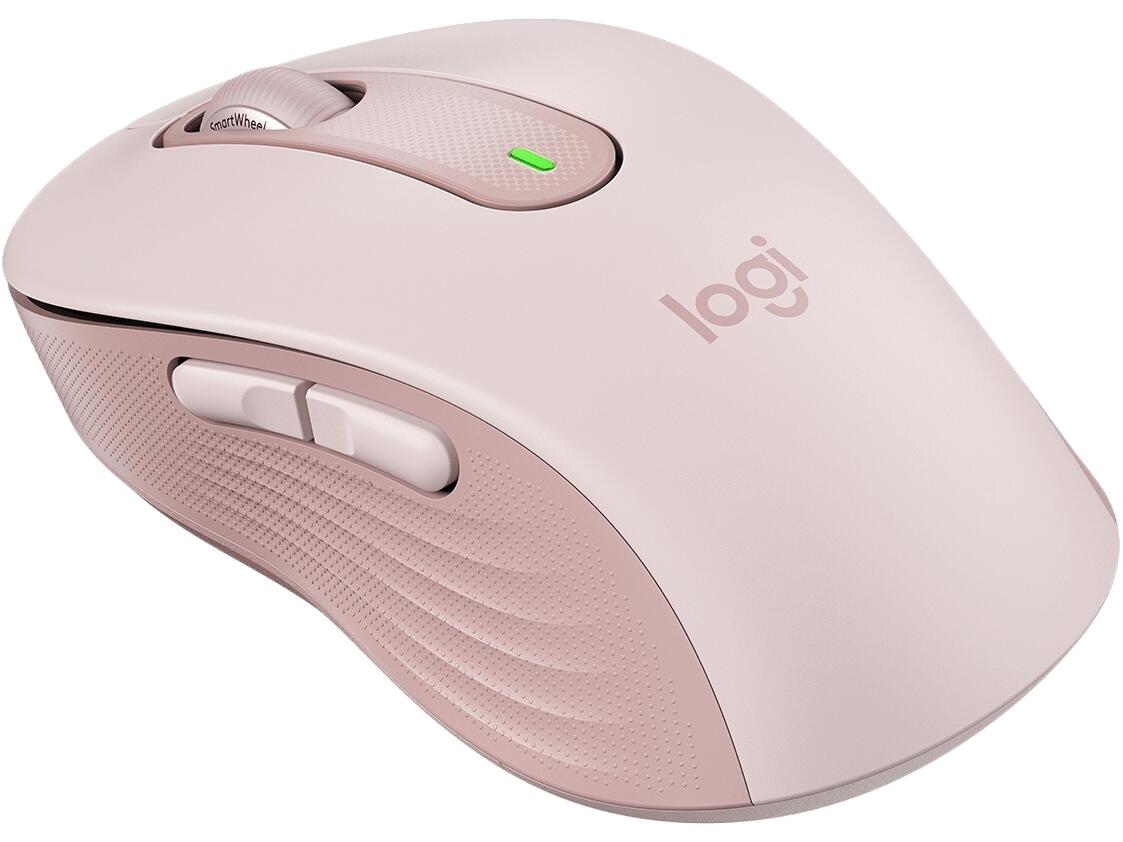 Logitech Signature M650 2000 DPI Rose Wireless Optical Mouse
