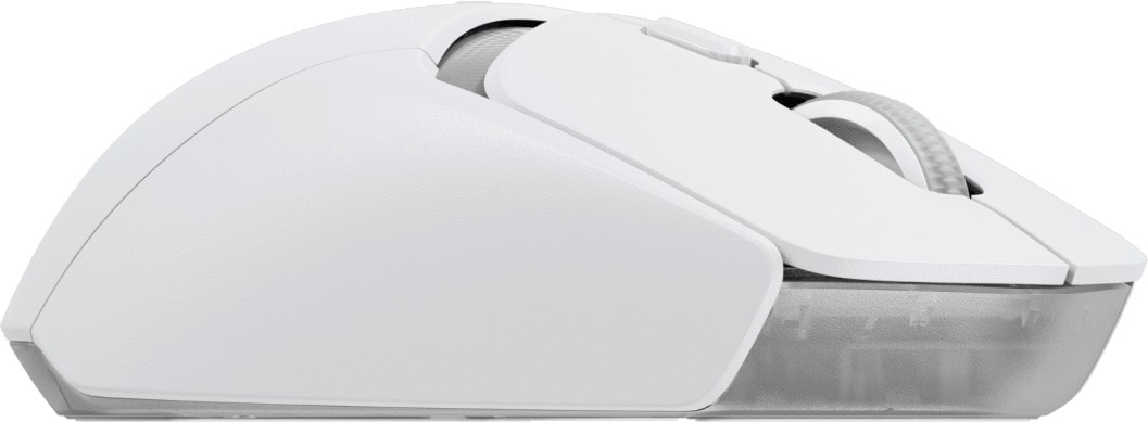 Logitech G309 LIGHTSPEED 25K HERO Optical LIGHTFORCE Opto-Mechanical White Wireless Gaming Mouse