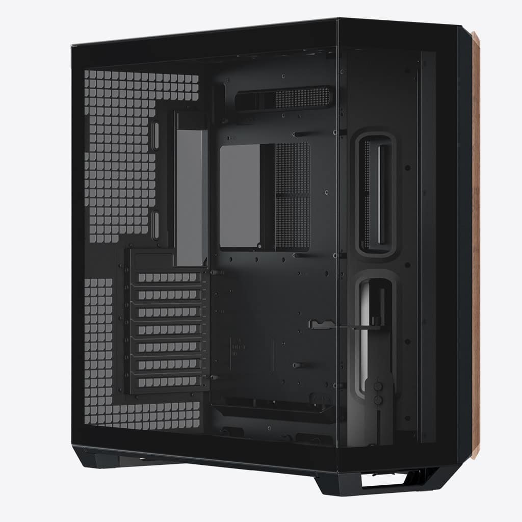 AeroCool APNX V1 Black/Wood ATX Mid Tower PC Case
