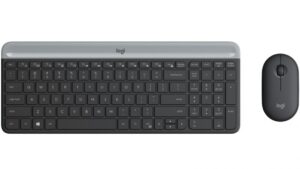 Logitech MK470 Slim Wireless Keyboard and Mouse Combo - Graphite