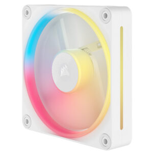 Corsair iCUE LINK LX120-R RGB 120mm PWM Reverse Expansion Fan - White