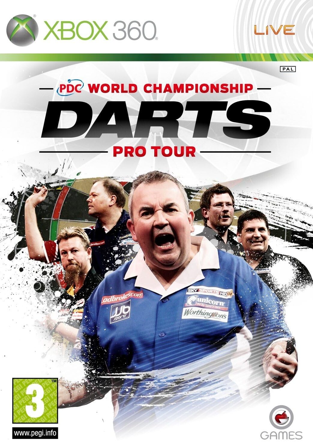 PDC World Championship Darts Pro Tour - XBOX 360 - Pre-Owned