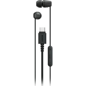 Sony EX15C USB-C Wired In-Ear Earphones - Black