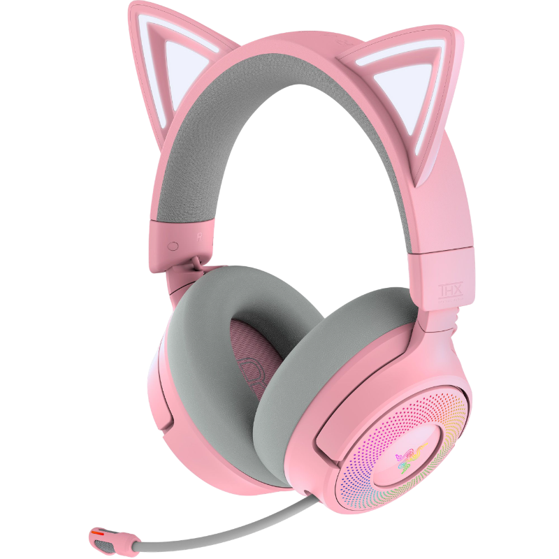 Razer Kraken Kitty V3 Pro Quartz Gaming Headset