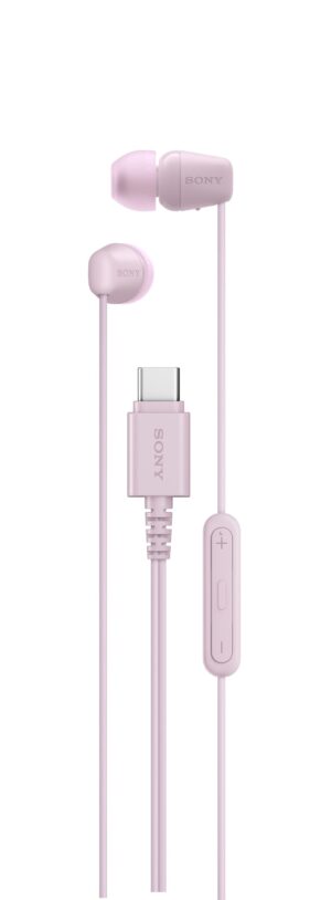Sony EX15C USB-C Wired In-Ear Earphones - Pink