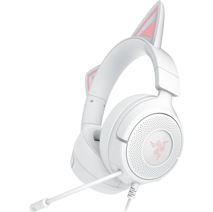 Razer Kraken Kitty V3 X White Wired RGB Stereo Gaming Headset