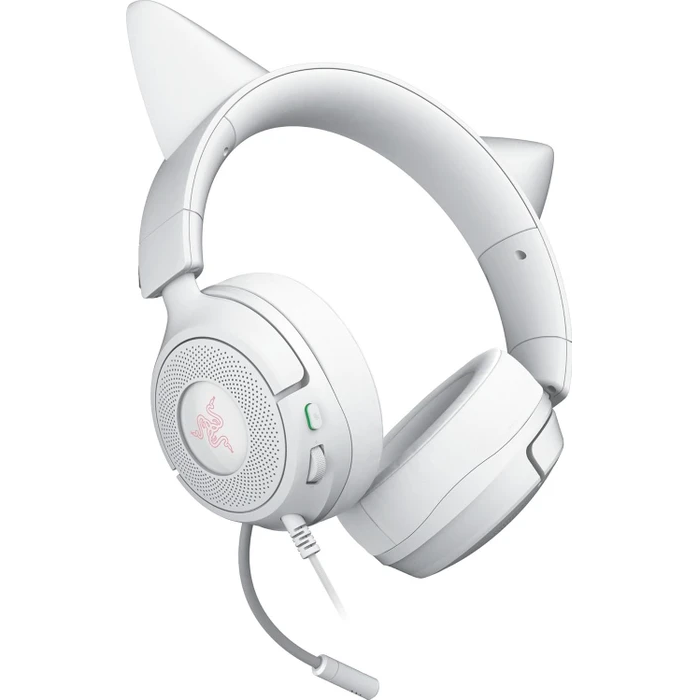 Razer Kraken Kitty V3 X White Wired RGB Stereo Gaming Headset