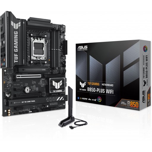 ASUS TUF GAMING B850-PLUS WIFI AMD B850 Ryzen Socket AM5 ATX Desktop Motherboard