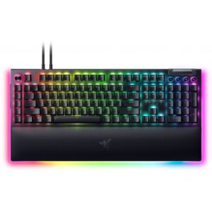 Razer BlackWidow V4 Pro RGB Razer Yellow Linear USB Wired Black Mechanical Gaming Keyboard
