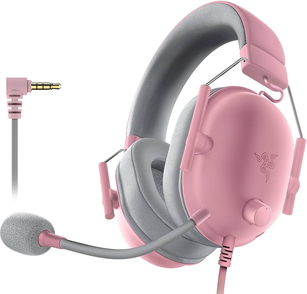 Razer BlackShark V2 X (PlayStation Licensed) Esports Gaming Headset - Quartz