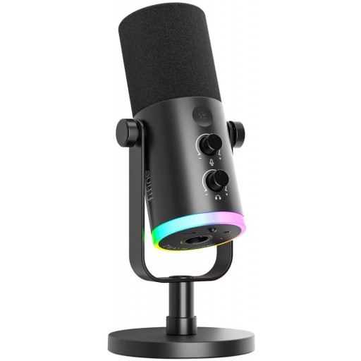 Fifine AM8 NEO RGB Dual Port USB/XLR Microphone