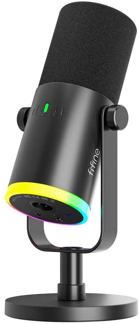 Fifine AM8 NEO RGB Dual Port USB/XLR Microphone