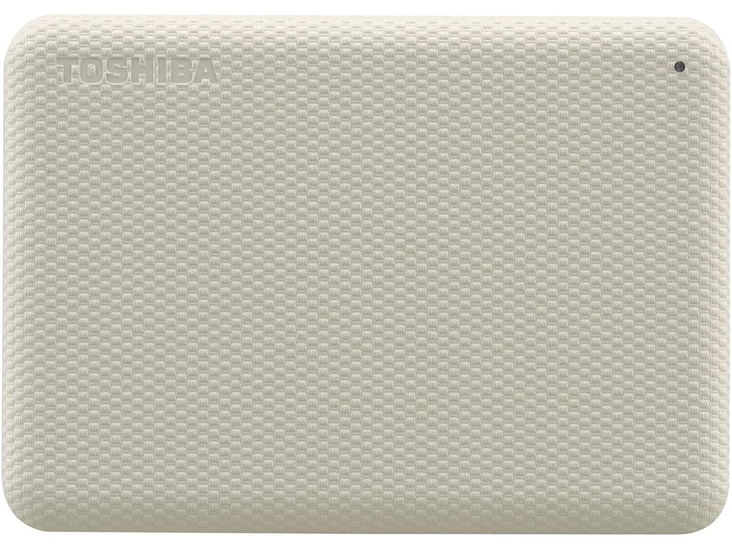 Toshiba Canvio Advance 2TB USB 3.2 Gen1 2.5" Portable External Hard Drive - Beige