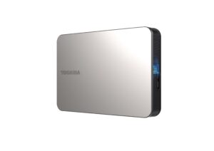 Toshiba Canvio Flex 2TB 2.5" USB 3.2 Gen1 Type-A External Hard Drive - Silver