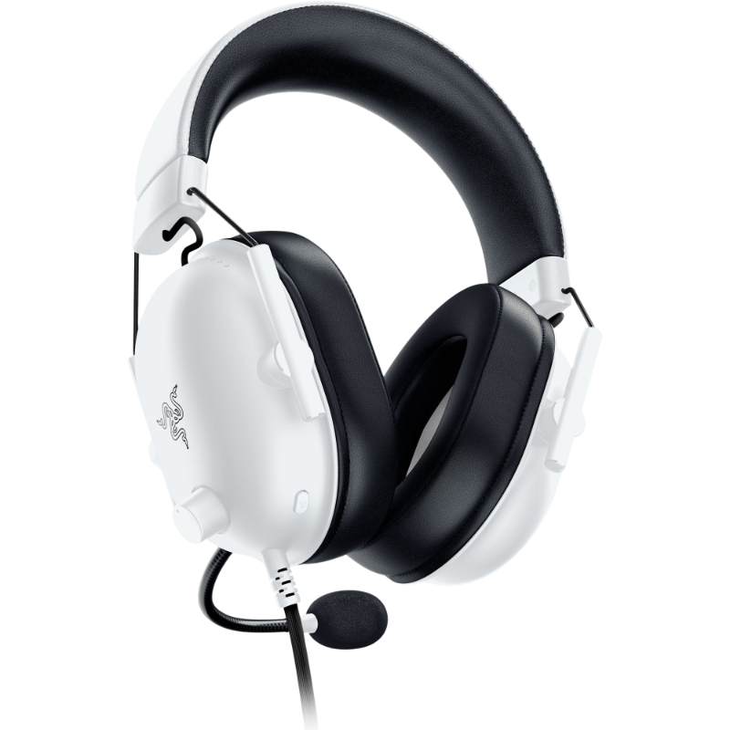 Razer BlackShark V2 X (PlayStation Licensed) Esports Gaming Headset - White