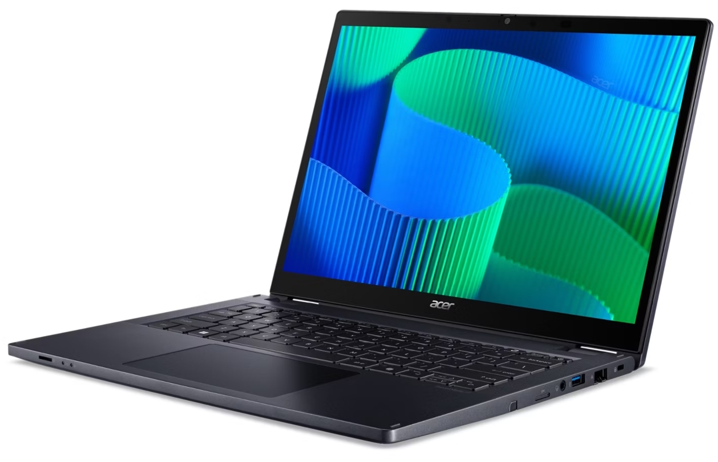 Acer Travelmate Spin P4 P414RN-54 14" Capacitive Multi Touch Screen WUXGA (1920 x 1200 resolution) Blue Notebook