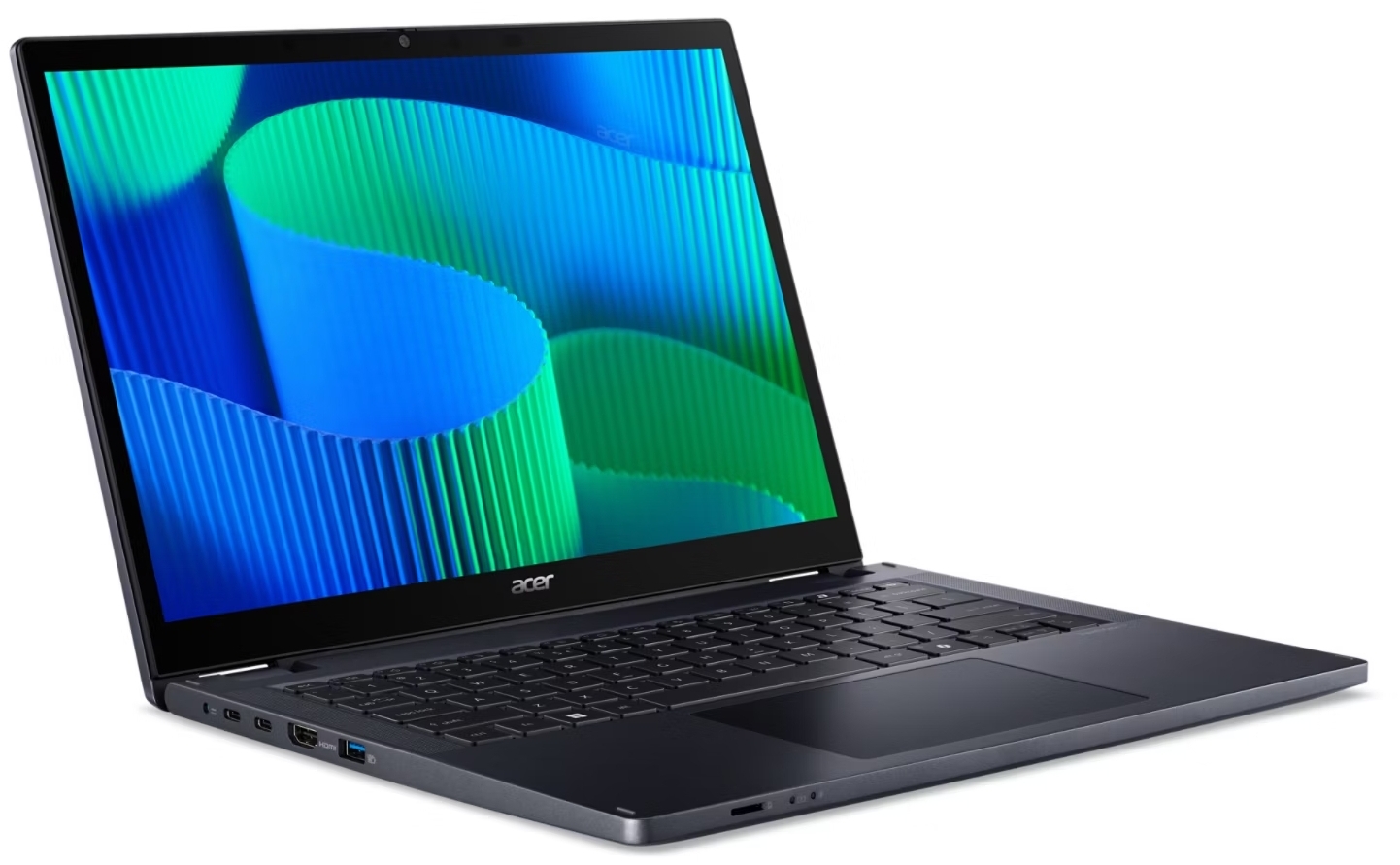 Acer Travelmate Spin P4 P414RN-54 14" Capacitive Multi Touch Screen WUXGA (1920 x 1200 resolution) Blue Notebook
