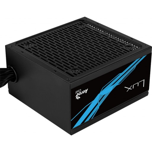 AeroCool LUX 550W 80 Plus Bronze Non-Modular Black ATX Desktop Power Supply