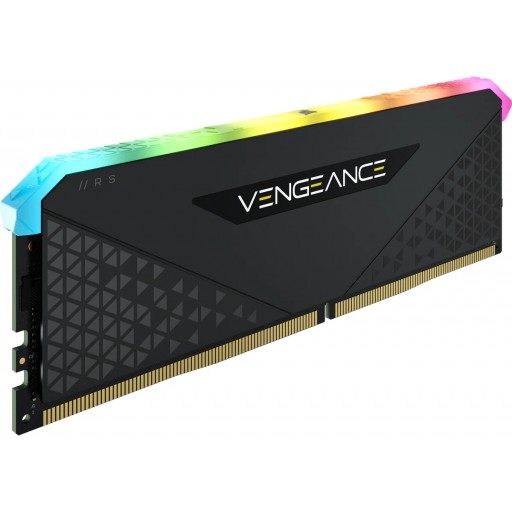 Corsair Vengeance RGB RS 8GB (1x8GB) DDR4-3200MHz CL16 1.35V Black Desktop Memory