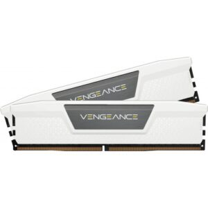 Corsair Vengeance 32GB (2x16GB) DDR5-5200MT/s CL40 1.25V White Desktop Memory