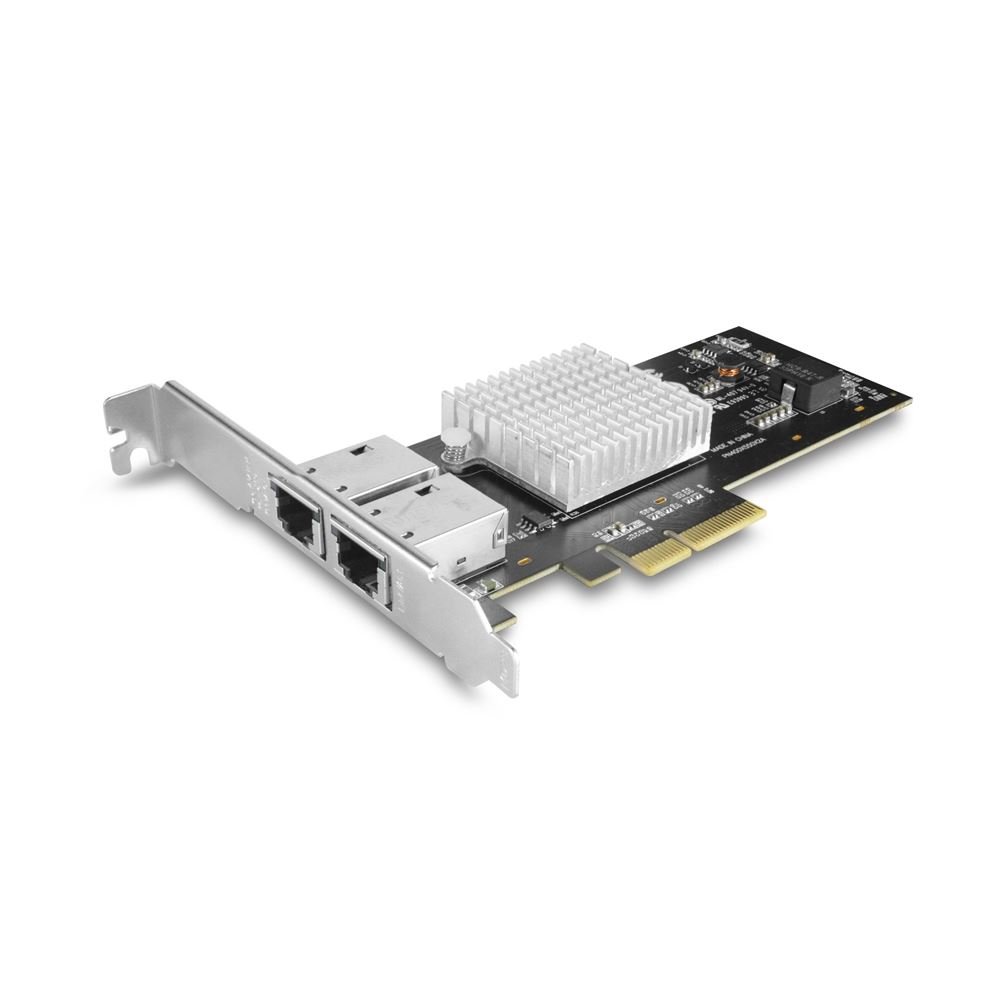 Vantec 2-port 10G Network PCIe Card with Intel X550-AT Chip