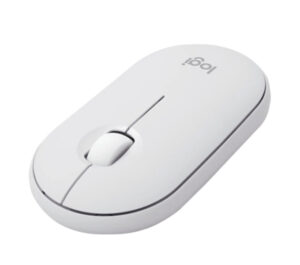 Logitech Pebble Mouse 2 - Tonal White