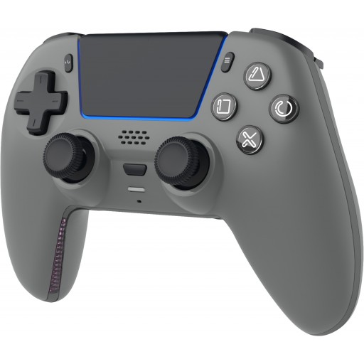 Volkano VX Gaming Lunaris RGB Multi-Platform Grey PS5 Compatible Dual-Mode Bluetooth Wireless Controller