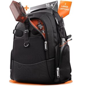 EVERKI EKP120 Business 120 18.4" Travel-Friendly Laptop Backpack