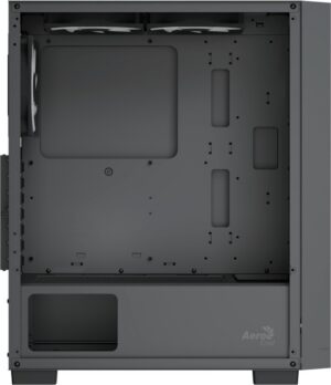 AeroCool B509A Flow RGB Tempered Glass Steel Black ATX Mid-Tower Desktop Chassis AeroCool B509A Flow RGB Tempered Glass Steel Black ATX Mid-Tower Desktop Chassis
