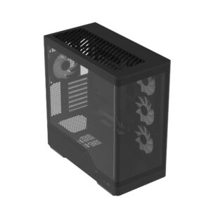 AeroCool P500A Black Mid-Tower ATX Gaming Chassis AeroCool P500A Black Mid-Tower ATX Gaming Chassis
