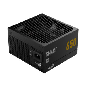 AeroCool SMART G1 Gold 650W 80+ Gold ATX 3.1 PCIe 5.1 Desktop Power Supply AeroCool SMART G1 Gold 650W 80+ Gold ATX 3.1 PCIe 5.1 Desktop Power Supply