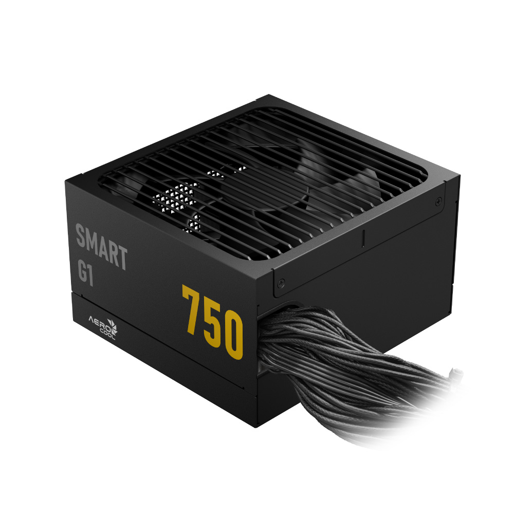 AeroCool SMART G1 Gold 750W 80+ Gold ATX 3.1 PCIe 5.1 Desktop Power Supply