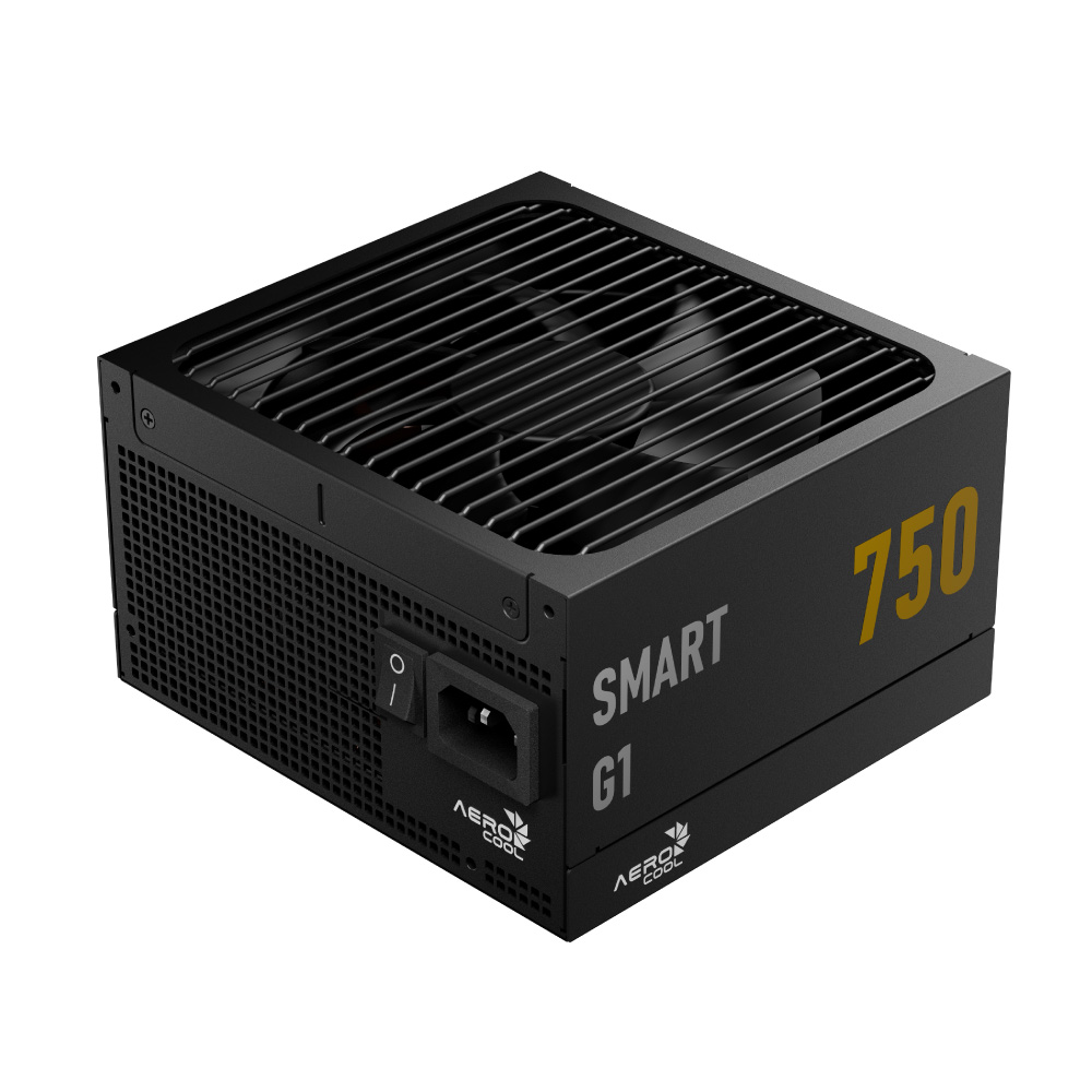 AeroCool SMART G1 Gold 750W 80+ Gold ATX 3.1 PCIe 5.1 Desktop Power Supply