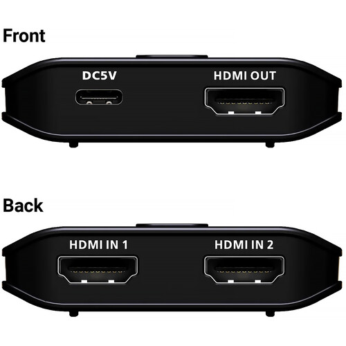 ATEN VS5821 Essentials 2-Port 8K HDMI Switch