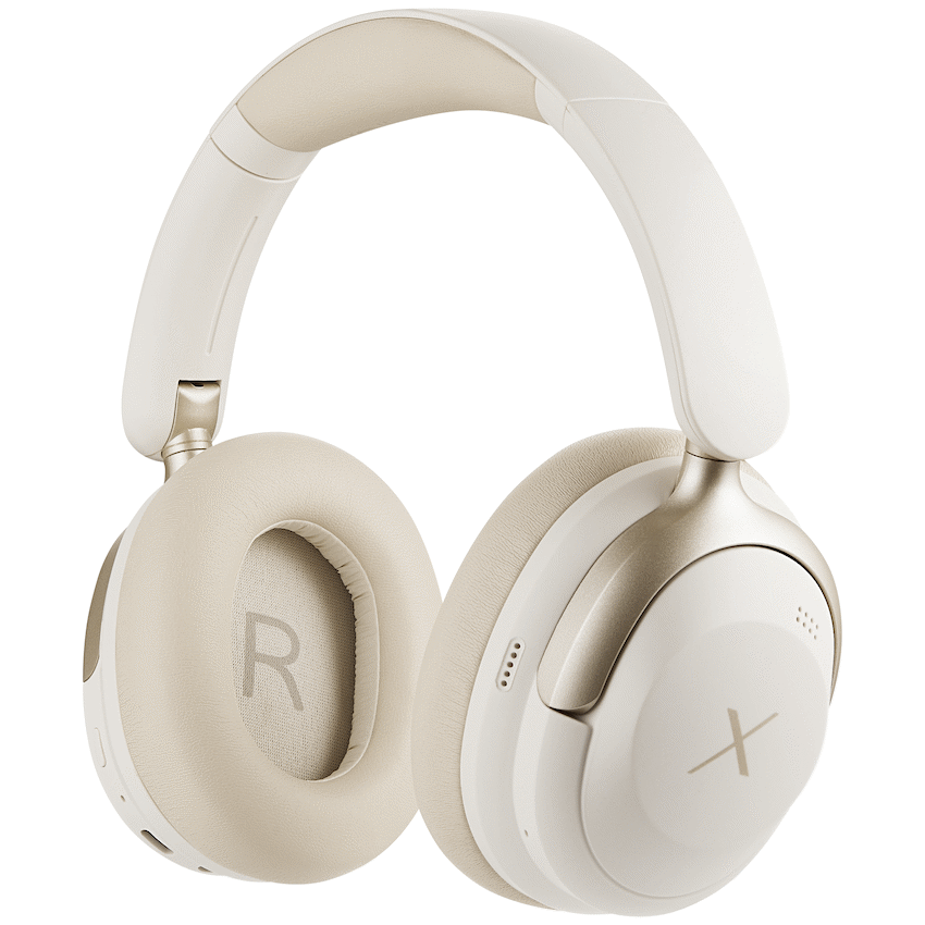 VolkanoX Halo ANC Bluetooth Headphone Nude