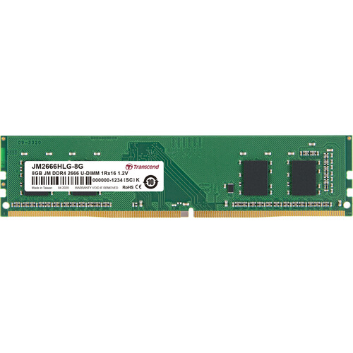 Transcend 8GB DDR4 2666MHz CL19 Desktop Memory Module