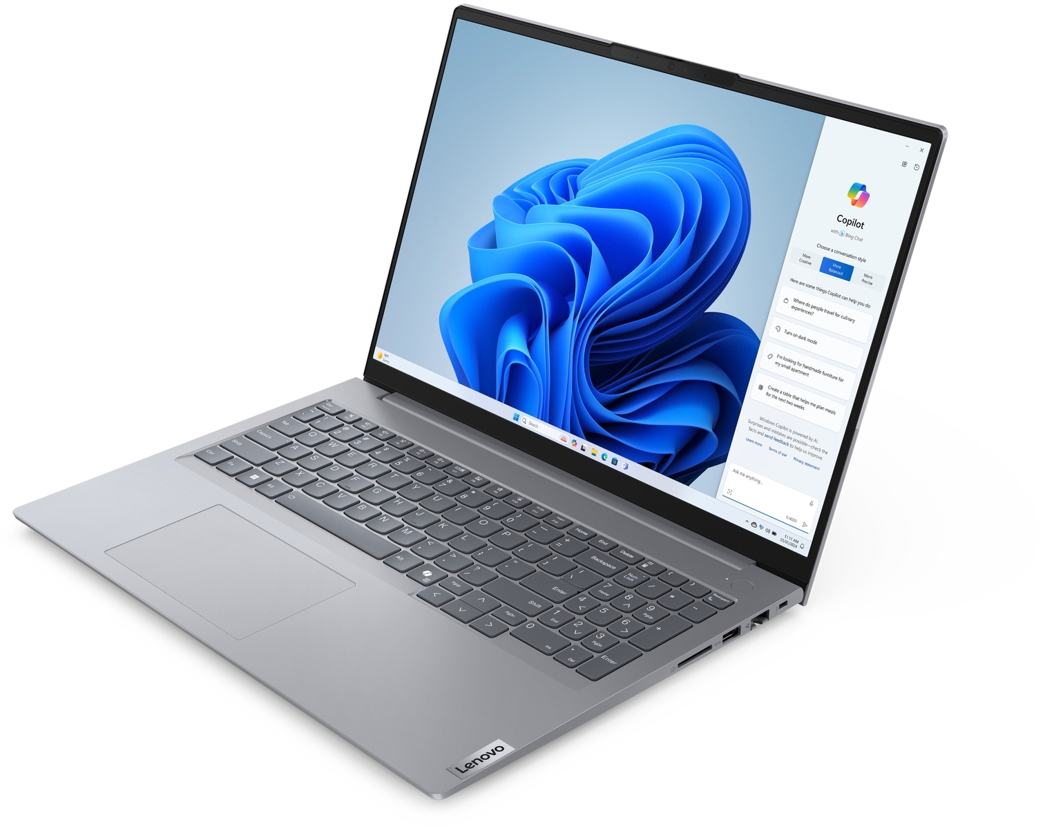Lenovo ThinkBook 16 G7 ARB Series 16" WUXGA (1920 x 1200 resolution) Arctic Grey Notebook