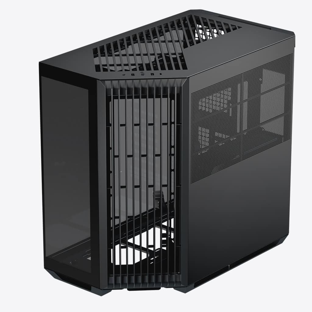 Aerocool APNX V1 V1-BK-v1 ATX Mid Tower Glass Edition Desktop Chassis