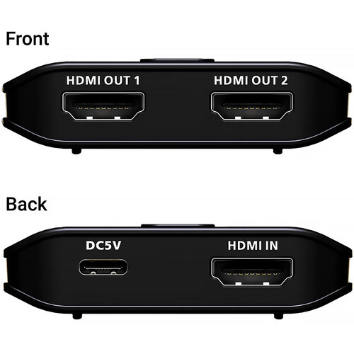 ATEN VS4812 Essentials 2-Port True 4K HDMI Splitter
