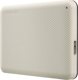 Toshiba Canvio Advance 4TB USB 3.2 Gen1 2.5" Portable External Hard Drive - White