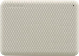 Toshiba Canvio Advance 4TB USB 3.2 Gen1 2.5″ Portable External Hard Drive – White Toshiba Canvio Advance 4TB USB 3.2 Gen1 2.5" Portable External Hard Drive - White